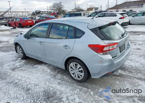2018 Subaru Impreza 2.0I from USA, damaged, VIN 4S3GTAA69J3727121